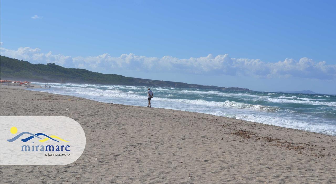 Miramare Struttura Sulla Spiaggia Платамона Екстериор снимка
