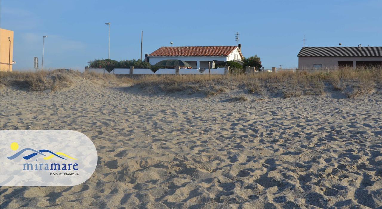 Miramare Struttura Sulla Spiaggia Платамона Екстериор снимка